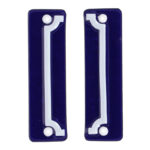 House Number Frame, Enamel