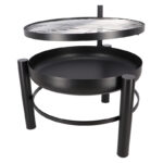 Fire Bowl w/Swivel BBQ Grill - Medium
