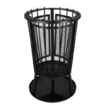 Mesh Fire Basket w/Bottom Plate