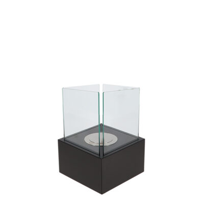 Square Bioethanol Burner w/Snuffer - Small