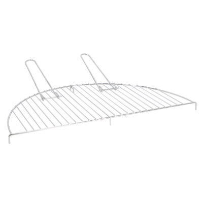 Half Round BBQ Grill for Fire Bowl, Carbon Steel - Small