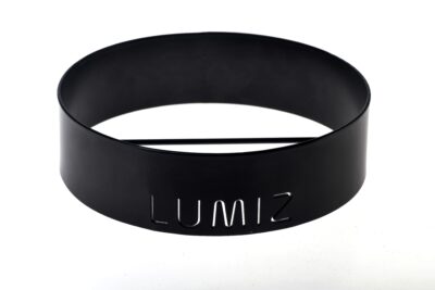 Lumiz Metal Ring, Black - Large