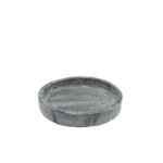 Glazed Saucer for PP028, Gray - Medium