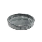 Glazed Saucer for PP029, Gray - Large