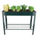 Raised Flower Bed, Green - Large