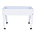Raised Flower Bed, White - Small