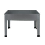 Raised Flower Bed, Gray - Small