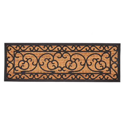 Rectangular Doormat, Rubber/Coir - X Large