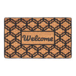 "WELCOME" Doormat, Rubber/Coconut Fiber - Large