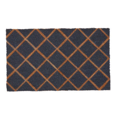 Diamond Coir Relief Doormat - Medium