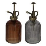Ribbed Plant Mister, Glass, 2 Asst. Colors