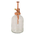 Plant Mister, Glass, Clear/Copper