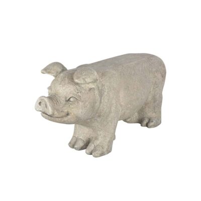 Pig Bench, Fiberstone, Gray