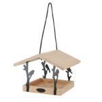Chiffchaff Hanging Bird Table, Wood