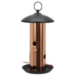 Seed Feeder, Black/Copper
