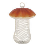 Porcini Mushroom Bird Feeder