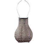 Bulb Lace Lantern, Taupe