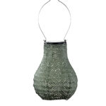 Bulb Topaze Lantern, Sage Green