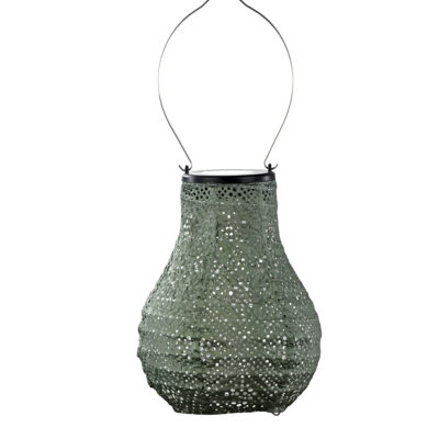 Bulb Topaze Lantern, Sage Green
