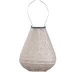 Tulip Topaze Lantern, Light Taupe