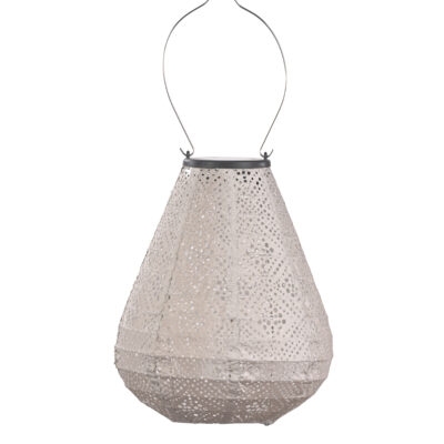 Tulip Topaze Lantern, Light Taupe