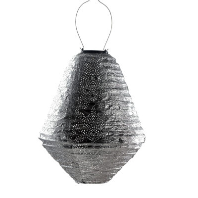 Can Marrakesh Lantern, Silver