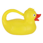 Rubber Duck Watering Can, 1.81 L, Plastic, Yellow
