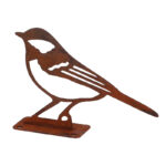 Great Tit Rust Silhouette