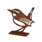 Eurasian Wren Rust Silhouette