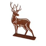 Deer Rust Silhouette