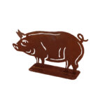 Pig Rust Silhouette