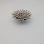 Chrysanthemum Ceramic Flower, Cream - Medium - Image 2