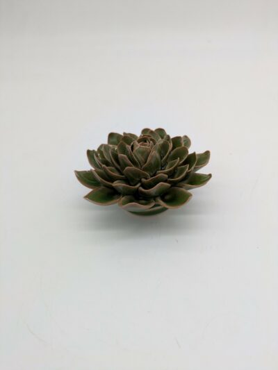 Dahlia Ceramic Flower, Sage - Small