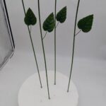 Metal Poppy Garden Stake, 4 Asst. Colors