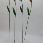 Metal Lily Garden Stake, 4 Asst. Colors