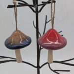 Hanging Mushrooms Style 1, 2 Asst. Colors