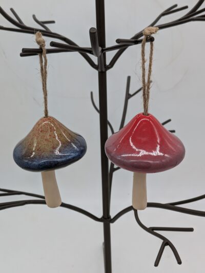 Hanging Mushrooms Style 1, 2 Asst. Colors