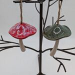 Hanging Mushrooms Style 4, 2 Asst. Colors