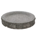 Round Bird Bath, Granite - Large