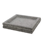 Square Bird Bath, Granite