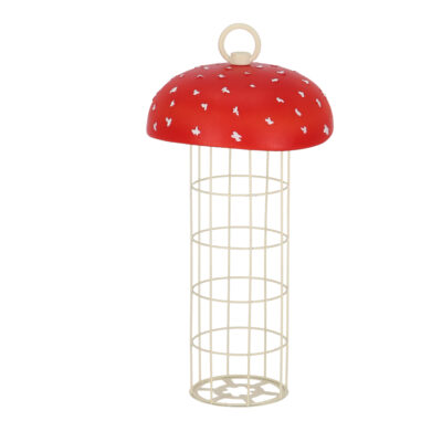 Agaric Mushroom Suet Ball Feeder
