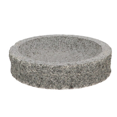 Round Bird Bath, Granite - Small