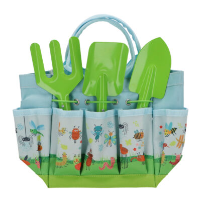 Children's Insect Garden Tool Bag w/Tools