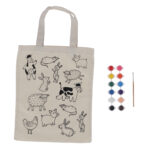 PIY Children's Farm Animal Shopping Bag
